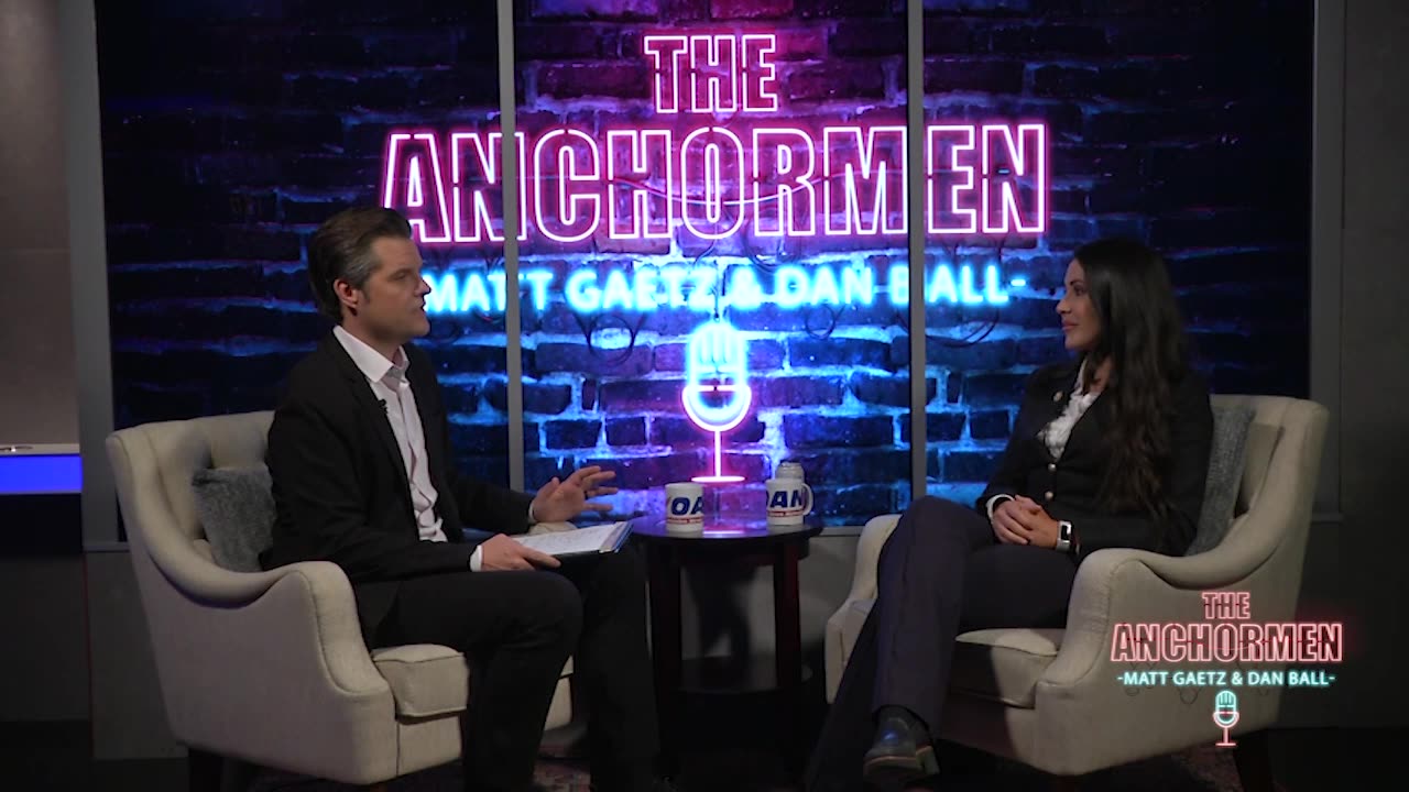 The Anchormen Show with Matt Gaetz | Rep. Anna Paulina Luna