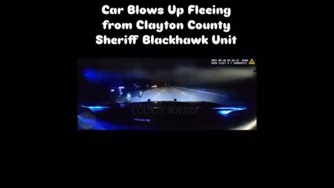 High-Speed Pursuit Ends in Explosion: The Clayton County Sheriff Blackhawk Unit's Deadly Chase