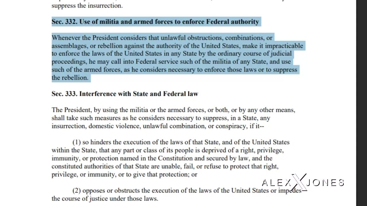 Trump Must Invoke The Insurrection Act