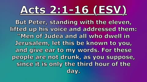 Pentecost Sunday Service - June 8, 2025