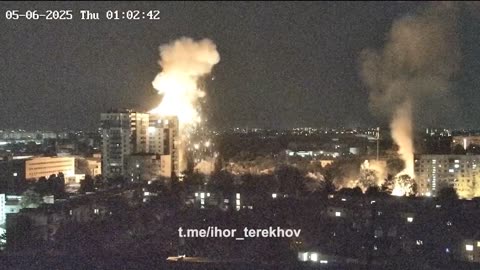 🏙️💥 Ukraine Russia War | Russian Drone Strikes Target Apartments in Kharkiv | RCF