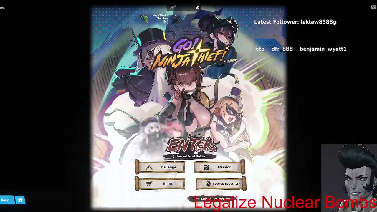 Waifu With Sword And Gun