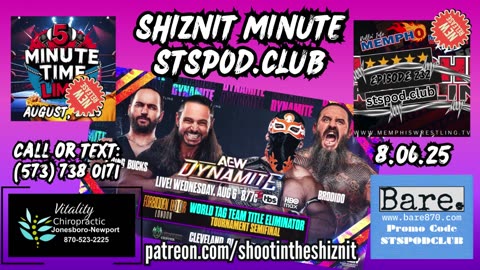 SHIZNIT MINUTE 8.6.25-BT talks DYNAMITE!