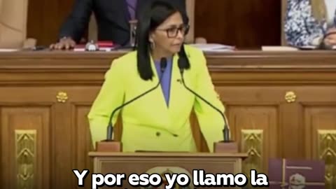 Delcy Rodríguez: "Venezuela toda está amenazada. Por eso llamo a la unión nacional"