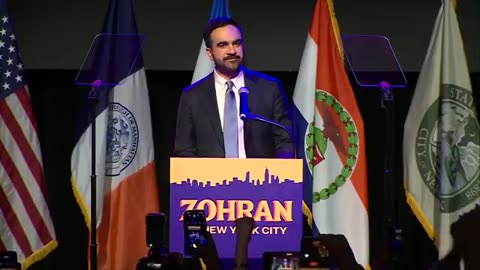 Zohran Mamdani Goes After Trump During His Victory Speech