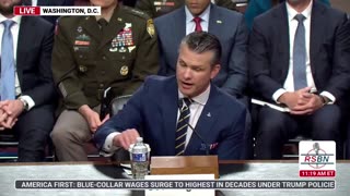 Hegseth Embarrasses Elizabeth Warren in Armed Services Hearing