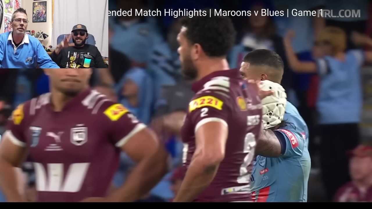 Aussies react to NRL Origin Game 1 2025