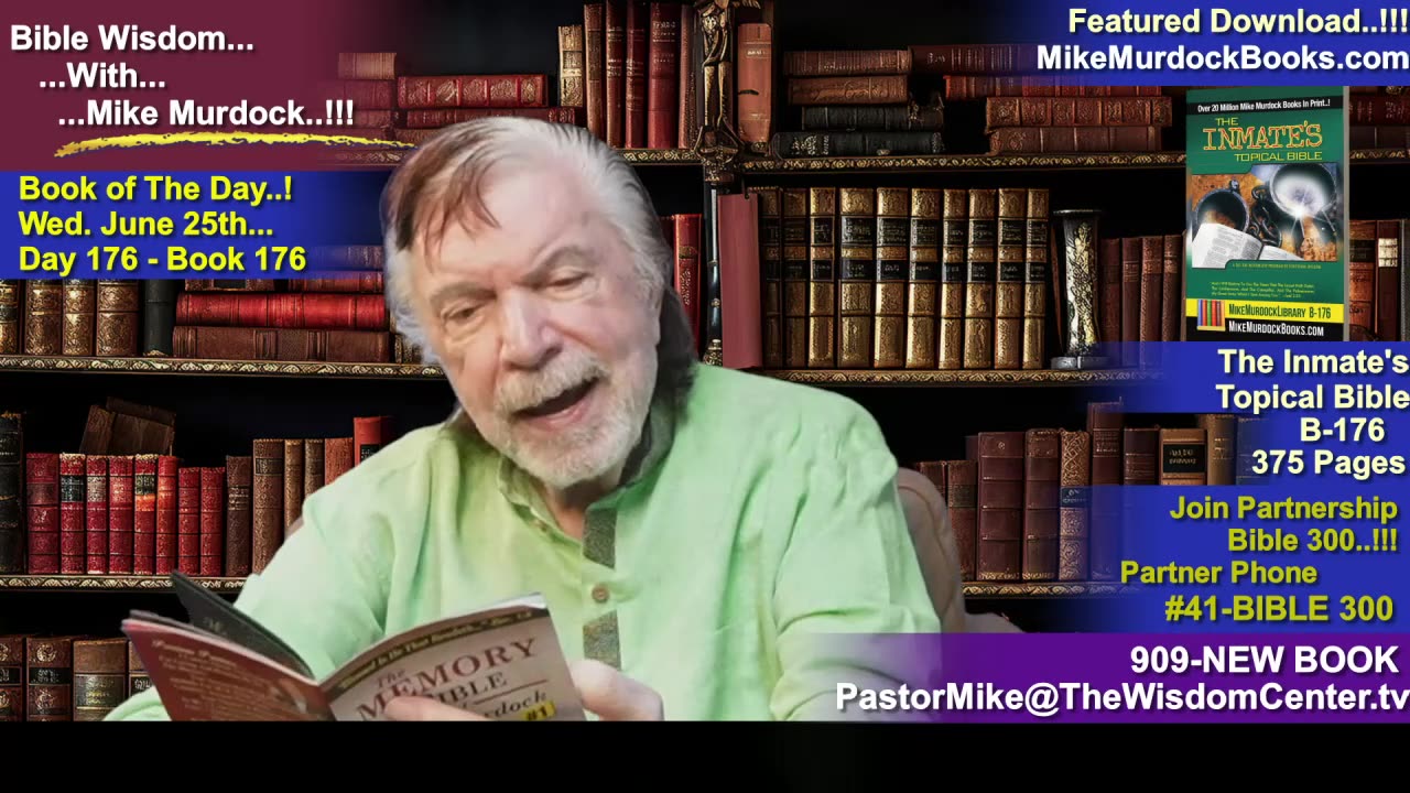 Re-Air: Bible Wisdom With Mike Murdock..!!!