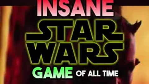 Incredible: The most insane Star Wars game of all time just leaked! #starwars #s
