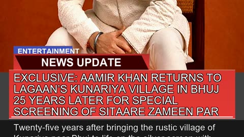 Exclusive Aamir Khan Returns to Lagaans Kunariya