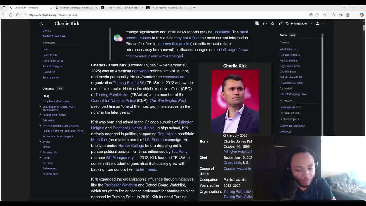 R.I.P Charlie Kirk