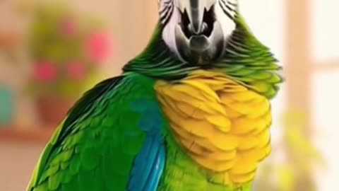 Parrot Singing the Opera Figaro