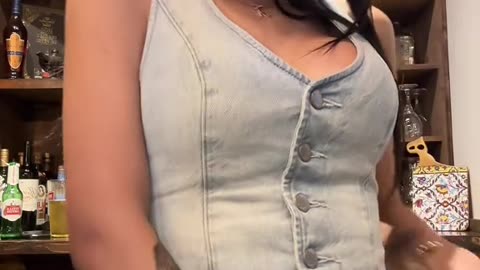 She is being wonderful to your sight