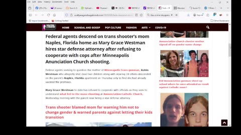 Feds descend on trans shooter’s mom home only to find she’s fled