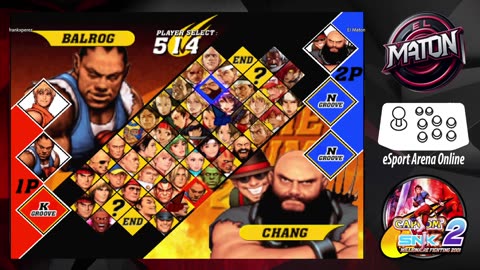 CAPCOM vs SNK 2 • Luchas en linea • "frankxperez" vs "ElMaton" • (2025/05/19) #onlineplay