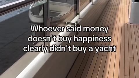 Yes I own a $40mil yatch at 17