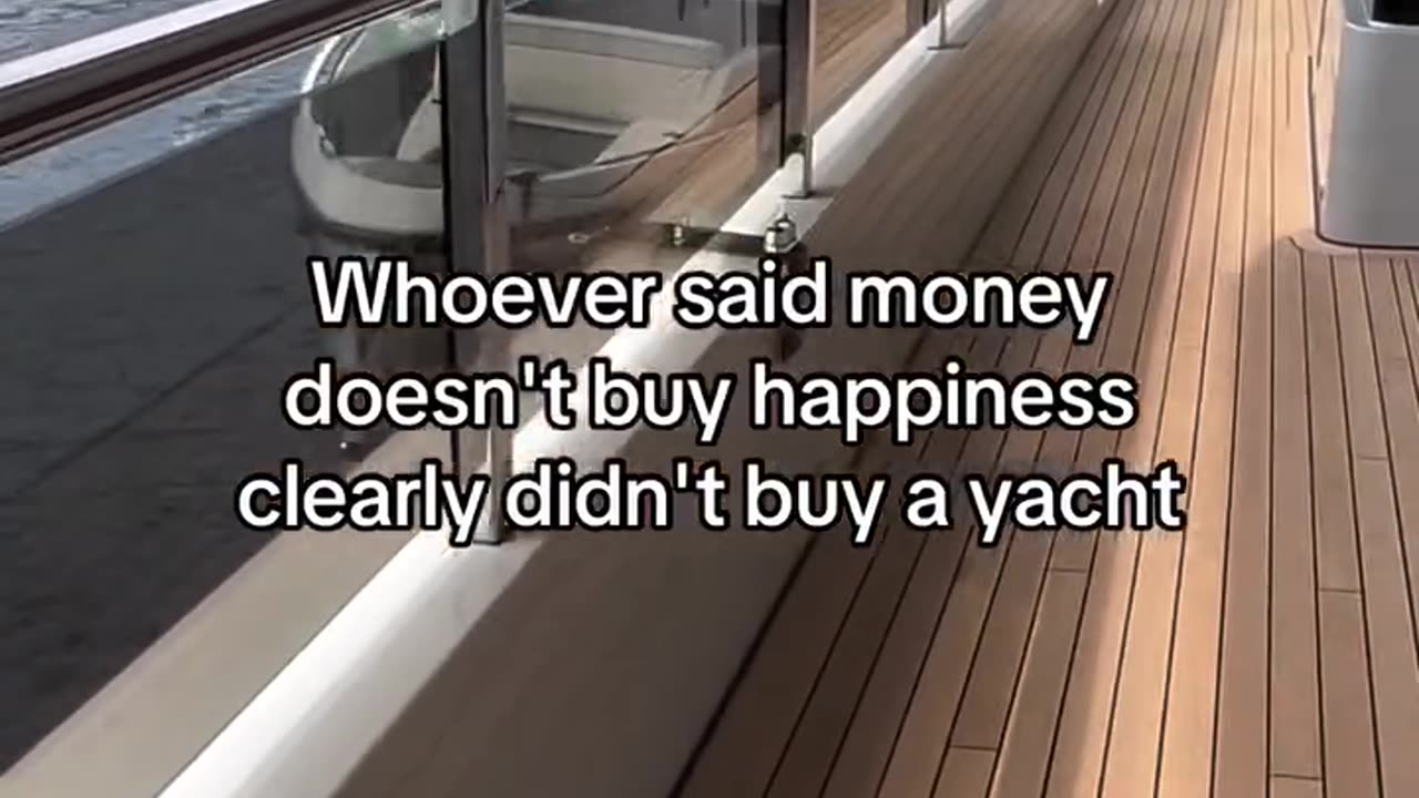 Yes I own a $40mil yatch at 17