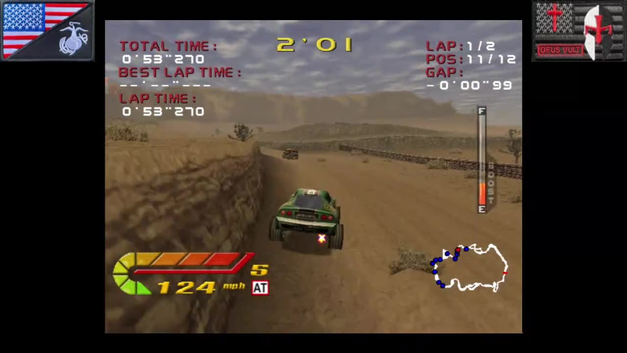 4 Wheel Thunder (Sega Dreamcast - 2000) [NA Version]