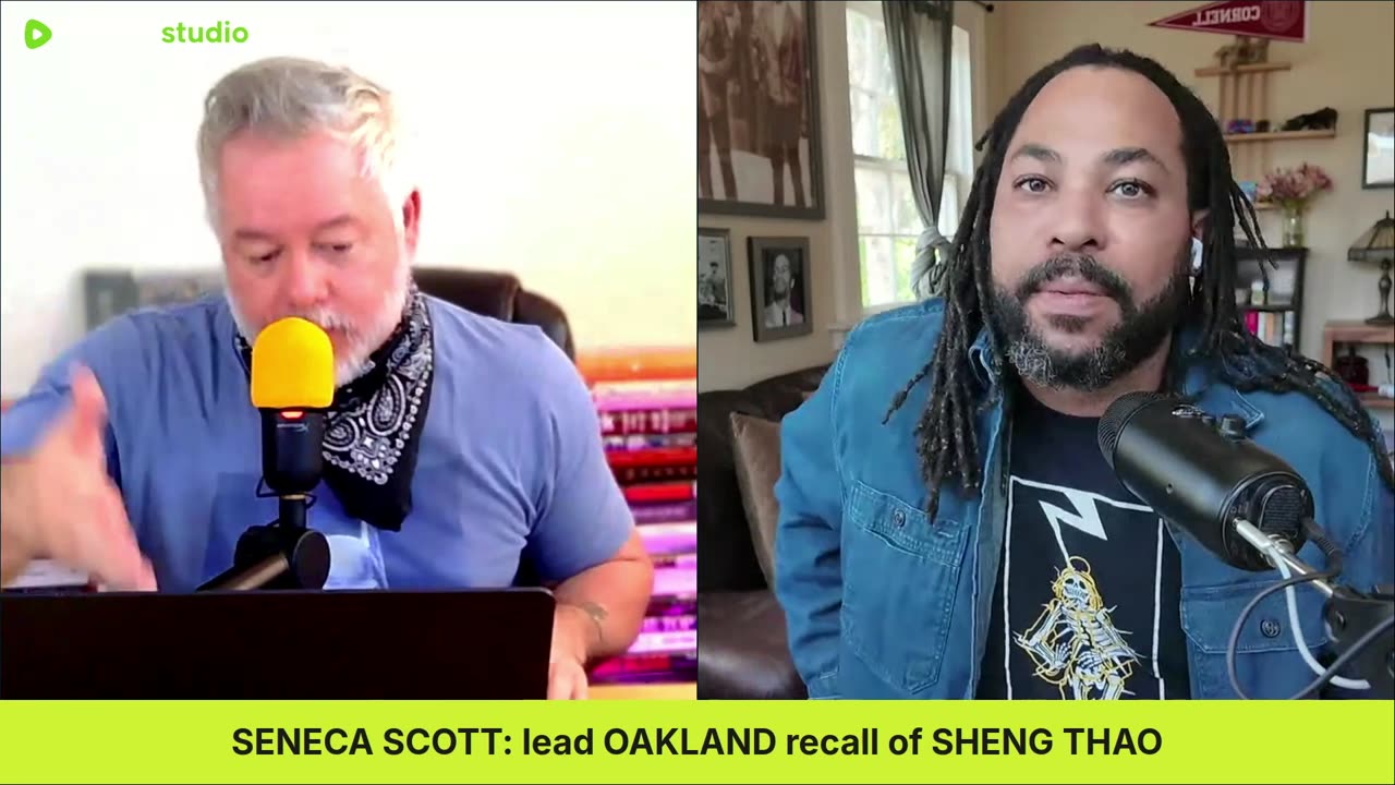 Seneca Scott and I debate losing ballot in special Oakland Mayor election: field against barbara lee