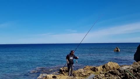 ultima pescata nel nostro favoloso mare, si ritorna dall'altra parte del mondo. a presto_part7