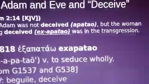 Indepth Word Study On DECEPTION (Part One): Why You've Been Deceived