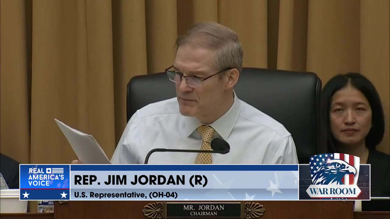 Rep. Jim Jordan (R) Exposes Jack Smith's Politically Motivated Witch Hunt Against President Trump