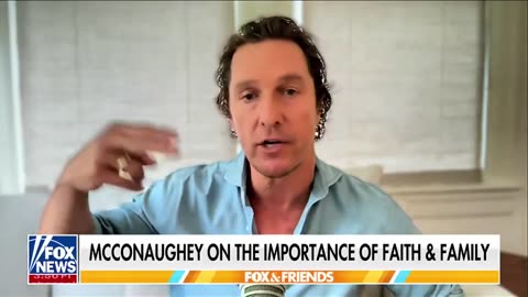Hollywood star Matthew McConaughey encourages people to lean on Jesus in hardship