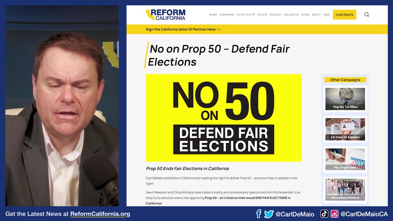 SHOCK POLL on Newsom’s Corrupt Redistricting Scheme!