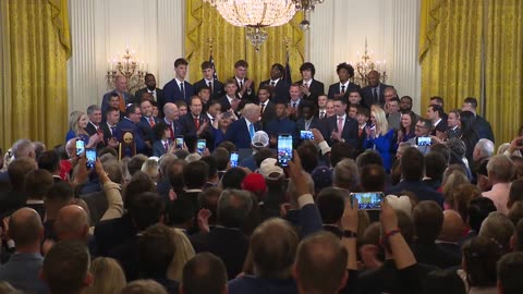 President Trump Welcomes the 2025 Men's NCAA Basketball Champions, The University of Florida Gators