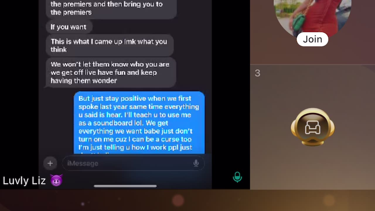 LIZ EXPOSES MESSAGES WITH LATENIGHT!! TUNE IN