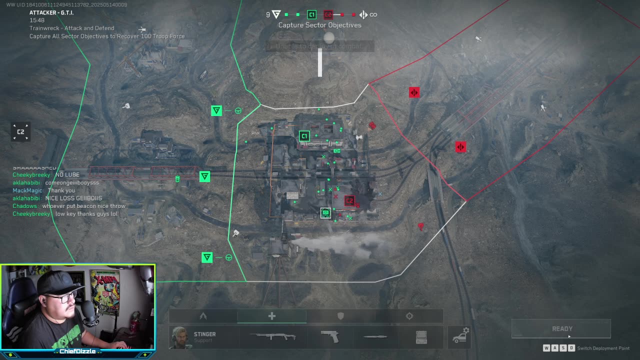 area breakout time