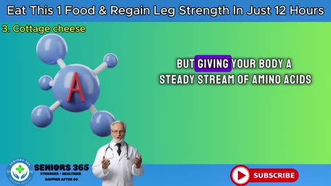 SENIORS, Eat THIS 1 Food & Regain Leg Strength in12 1d by Science) Seniors 365_part14