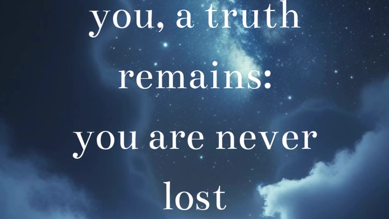 I am not lost… I am on a mission