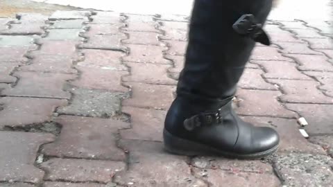 Army Giantess 5 - Candid