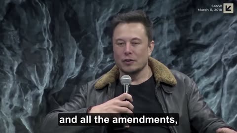 Elon Musk: I'm Suspicious of Laws Longer Than The Lord of the Rings