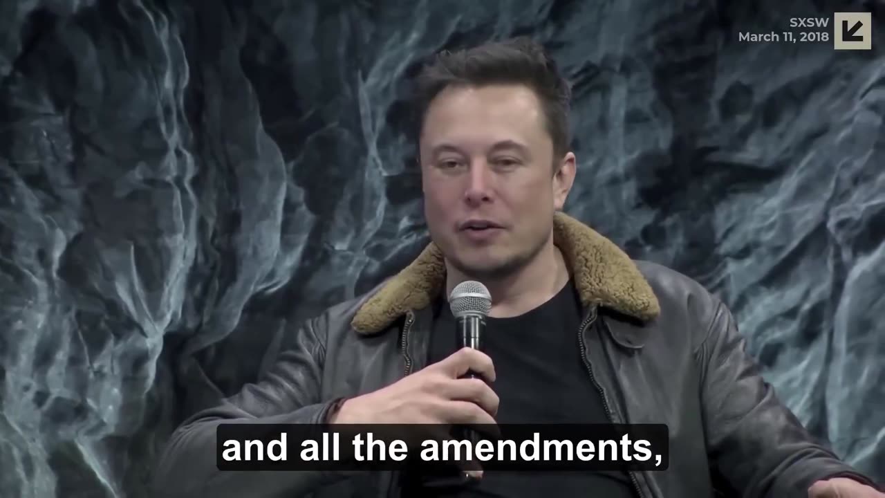 Elon Musk: I'm Suspicious of Laws Longer Than The Lord of the Rings
