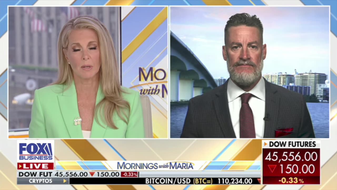 Joining Mornings with Maria to Discuss Crime, Renaming the Dept. of Defense, and Trade