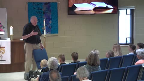 May 18, 2025 Sermon at Lamb of God - Colossians 4:2-6; Matthew 6:5-15