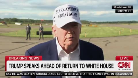 TRUMP: "I tend to agree. We're not looking to make sneakers and T-shirts [here]...