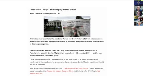 Jim Fetzer with Boston 9/11 Truth 29 July 2025