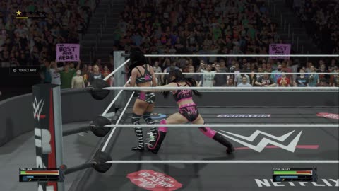 wwe 2k25 305 universe Cora Jade VS Tatum Paxley