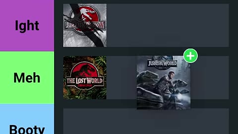 Ranking Jurassic Park Movies #tierlist #ranked #jurassicworld