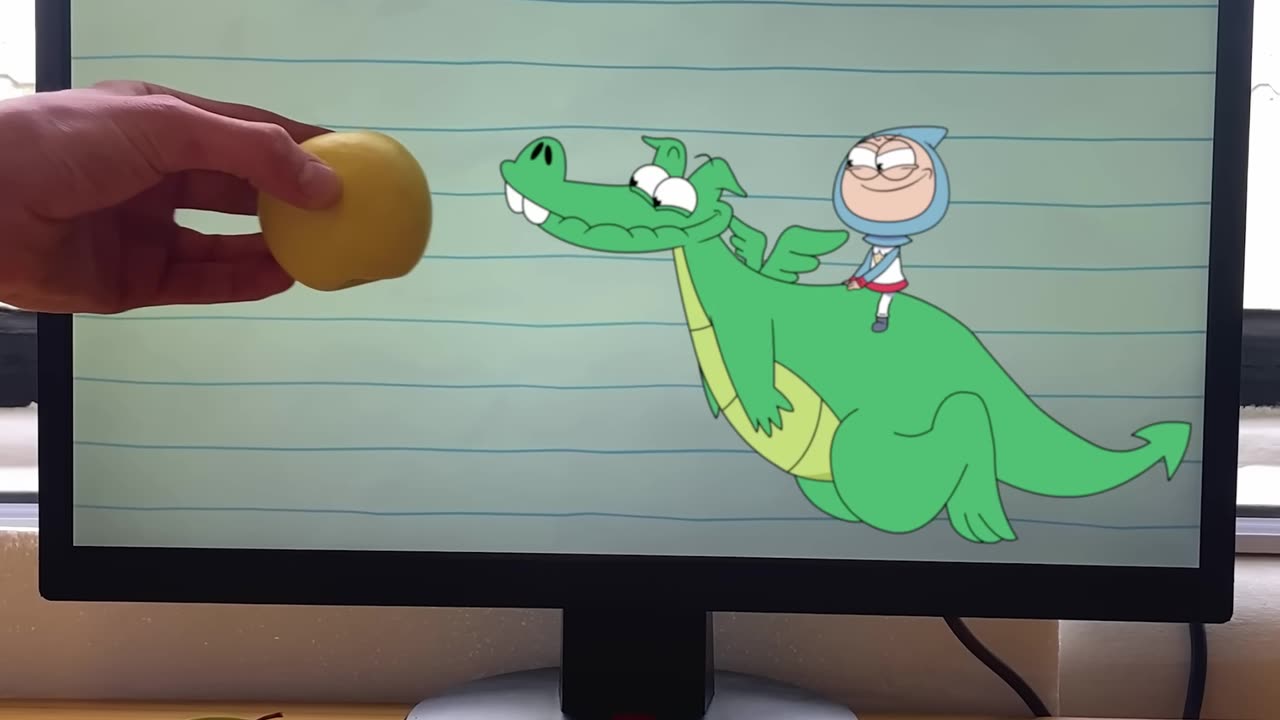 Man_Vs_Cartoon_Characters__animation_meme__#boyanddragon_#shorts