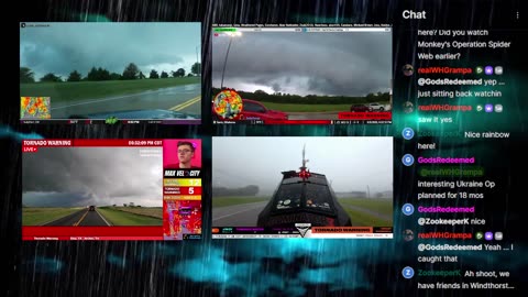 Chat Jams and Tornado Watching