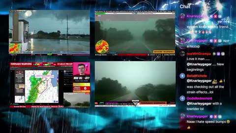 Chat Jams and Tornado Watching