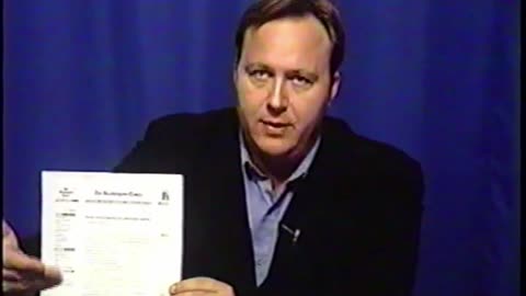 Watch Alex Jones Warn You About The New World Order Years Ago in These Vintage Films