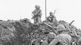 Pfc. Caddy at Iwo Jima