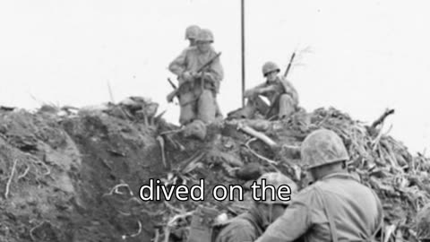 Pfc. Caddy at Iwo Jima