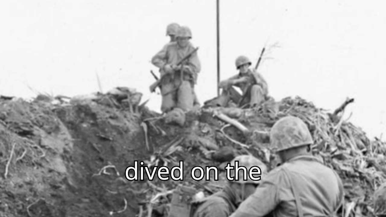 Pfc. Caddy at Iwo Jima