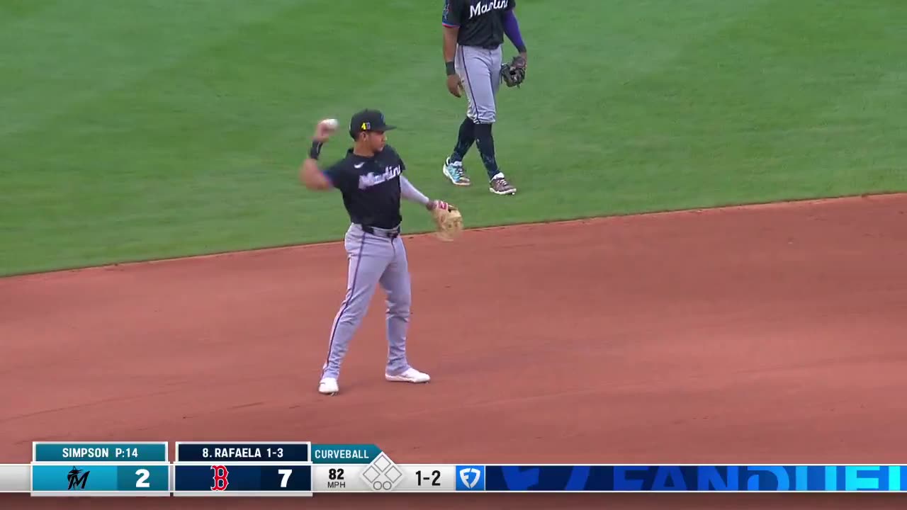 Javier Sanoja maravillando en Fenway Park